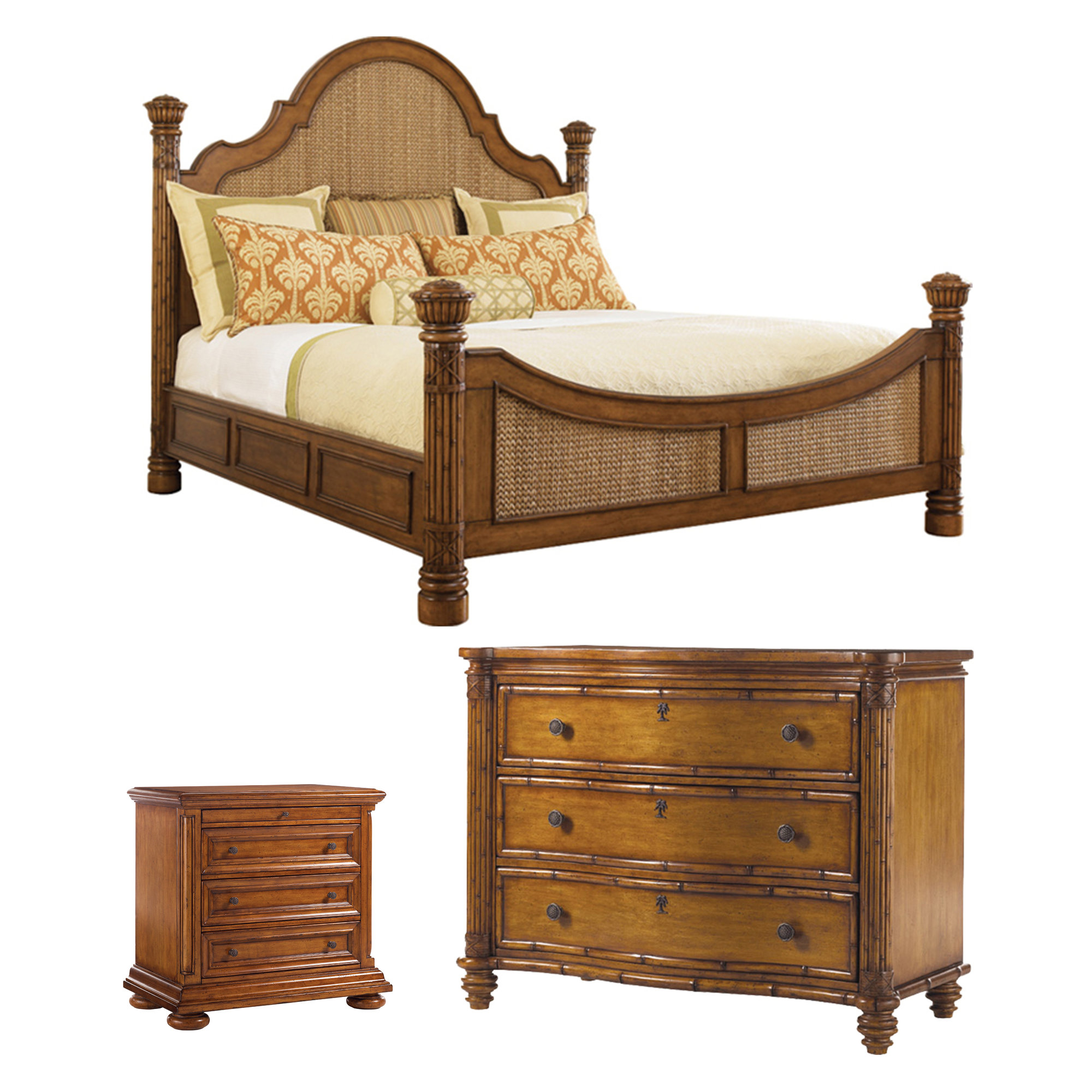 Tommy Bahama Home Island Estate Panel Customizable Bedroom Set & Reviews Wayfair